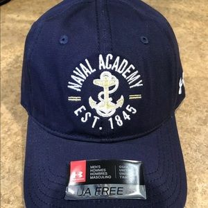 New Under Armour Naval Academy Hat OSFA Mens